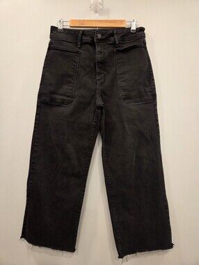 Just Black Denim Black Utility Pocket Jean Size 31